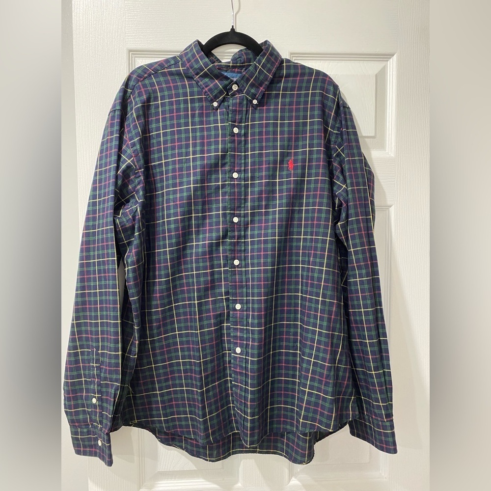 NOT FOR SALE! Ralph Lauren Multicolor Plaid Button-Down Shirt